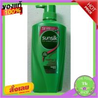 ราคา Sunsilk Shampoo สูตรผมยาว ขนาด 650ml/ขวด ซันซิล แชมพู สวยสุขภาพดี สีเขียว Healthier LongSunsilk Shampoo Long Hair Formul (21407083466)