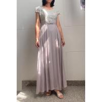 ราคา ส่งต่อชุดราตรีสีเทายาว ราตรีมือสอง ชุดมือสอง เดรสมือสอง เดรสยาวสีเทา ชุดสีเทาออกงาน เดรสสีเทาออกงาน (19371687926)