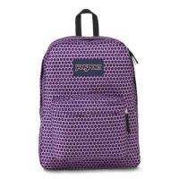 ราคา กระเป๋าเป้สะพายหลัง JanSport Superbreak Urban Optical Purple (25837478219)