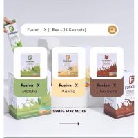 ราคา Fusion -x มีสามรส วนิลา มัชชะ ชอคโกแล็ต (16996178734)