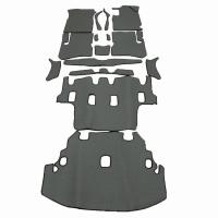 ราคา K -RUBBER พรมปูพื้นรถยนต์ Honda Mobilio ลายกระดุม ชุด ECO SET 17 ชิ้น (สีเทา) (424722532)