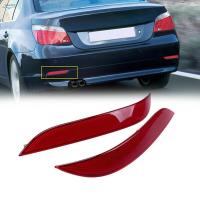 ราคา 【POWE】Clear Lens Rear Bumper Reflectors for BMW E60 525i 530i 535i 545i 550i 2003 2007 (47001148088)