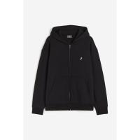 ราคา H&M(เอชแอนด์เอ็ม) เสื้อฮู้ดมีซิปทรงหลวม Man Loose Fit Zip-through hoodie 1186076_3 (29724958085)