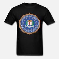 ราคา Men Tshirt Fbi Body Inspector Fbi เสื้อยืดผ้าฝ้าย (41956675044)