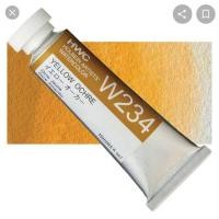 ราคา Yellow Ochre 5/15/60ml W034/W234/WW034 SerA สีน้ำโฮลเบน Japan Holbein Artist Watercolor ホルベイン透明水彩絵具 (10428658480)