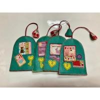 ราคา Palin กระเป๋าใส่กุญแจ Handmade หนังเทียม ผ้าญี่ปุ่น ทำมือทั้งใบ น่ารักมาก (28253967098)