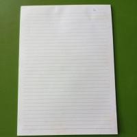 ราคา สมุดรายงาน A4 ใส้ใน (29แผ่น) เนื้อสีขาว มีเส้นบรรทัด (42605828232)