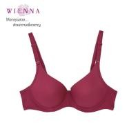 ราคา WIENNA BEST SELLER ชุดชั้นในเวียนนา Beauty DB27626 เต้าเรียบ มีโครง สีดำ สีเนื้อ ไวน์แดง Lily Rose (22071154076)