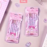 ราคา สินค้าใหม่!! 5 ชิ้นปากกาสีดํา 0.5 มม.น่ารัก Sanrio ตัวอักษร / น่ารัก Kuromi Melody Pochacco เครื่องเขียนปากกาตัวอักษร (42424690944)