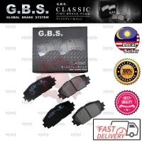 ราคา ผ้าเบรค Toyota Vios NCP93 E/J 1.5 & Perodua Alza 1.5 2014-2021 GBS (FRONT) (2252) (57152212008)