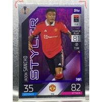 ราคา การ์ดนักฟุตบอล 2022/23 Jadon Sancho การ์ดสะสม Manchester united การ์ดนักเตะ แมนยู แมนเชสเตอร์ยูไนเต็ด (19960281262)