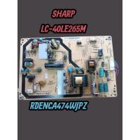 ราคา บอร์ดเพาเวอร์ซัพพลายทีวี sharp รุ่นLC-40LE265Mแท้ถอด (44376458873)