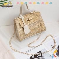 ราคา เอมิลี กระเป๋าสานแฮนด์เมด,กระเป๋าสะพายแฟชั่นสานฟางทรงสี่เหลี่ยม,กระเป๋าสะพายข้าง (27104888174)