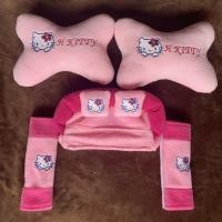 ราคา 3 in 1 หมอนรถ hello kitty / เข็มขัดนิรภัยตัวละคร hello kitty / หมอนในรถยนต์ตัวละคร (20181965664)