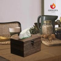 ราคา กล่องทิชชู่ จิโอวานนี ที่ใส่ผ้าเช็ดปากไม้วินเทจส่วนบุคคลสี่เหลี่ยม/ตารางสมบัติกล่องออกแบบกล่องกระดาษทิชชูโรงแรม (47752313910)