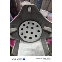 ราคา เตาถ่าน เตาอังโล่ เตาอลูมิเนียมหล่อ100% รุ่นมีปากใส่ฟืน (25458411296)