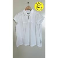 ราคา เบลาส์สีขาว Brand Liz claiborne Size L มือสอง สภาพ 100 % ❗( สั่งป้ายวงกลมต่างสี รบกวนสั่งคนละออเดอร์) (41122862727)