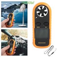ราคา Digital Wind Speed Meter With LCD Display Compact Anemometer Multi Function Portable -10°C ~ 45°C 30m/s Air Velocity Meter Portable (49552610861)