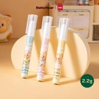 ราคา (ฺButterBear X Deli) กาว กาวแท่ง กาวแท่งใส ลายน้องหมีเนย บัตเตอร์แบร์ Butterbear (มี3สี/2.2ml) (26379129568)