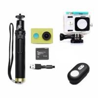 ราคา ครบชุด! Xiaomi Yi camera มีทั้งกล้อง,ไม้เซลฟี่,บลูธูท,เคสกันน้ำ (15718031)