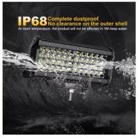 ราคา 7 นิ้ว 140 W ไฟ 18000LM LED บาร์สปอร์ตไลท์แอลอีดีกันน้ำหมอกขับรถโคมไฟสไตล์วินเทจ Spotlight SUV รถบรรทุก（DC 12V-24V） (5657805127)