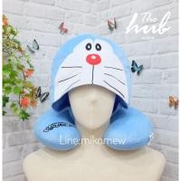 ราคา หมอนรองคอมีหมวกโดเรม่อน หมอนรองคอ หมอนรองคอน่ารัก หมอนรองคอลายการ์ตูน หมอนรองคอในรถ หมอนรองคอราคาถูก ของขวัญวันเกิด (1648473764)