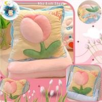 ราคา ชุดเครื่องนอนสํานักงาน ลายดอกทิวลิป 3 ใน 1 (42863497996)