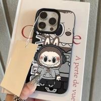 ราคา ฝาครอบโทรศัพท์นุ่มได For iPhone11 13 15 เคส ไอโฟน12 14 ProMax 7 8Plus X XR XS MaxกับหูฟังLABUBU (27372118765)