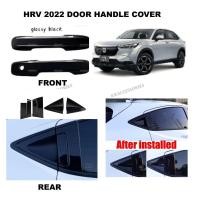 ราคา Honda HRV 2022-2025 ฝาครอบมือจับประตูเคลือบเงาสีดําป้องกันประตูสําหรับ HRV ใหม่ (28076229455)