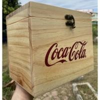 ราคา กล่องไม้โค้ก Coca Cola ของแท้ (11563714398)