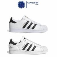 ราคา Adidas Superstar Andre Salva รองเท้าผ้าใบสีดําดั้งเดิมสไตล์คลาสสิกที่ไม่ซ้ําใคร (55352504401)