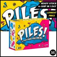 ราคา Piles - Fast Paced การ์ดเกมเกมกระดาน Friendly Spot สําหรับเด็กเด็กครอบครัวสนุกง่ายเกมบนโต๊ะการแข่งขันและสวิทช์ (56252201081)