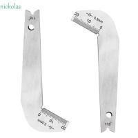 ราคา Nickolas เกจวัดมุม ดอกสว่าน เหล็ก เทมเพลต วัด รูปแบบดอกสว่าน บิด เกจวัดกลาง เครื่องมือวัด แบบมืออาชีพ (23752584362)