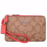ราคา Coach กระเป๋าคล้องมือ 2 ซิป COACH 87591 (3619502085)