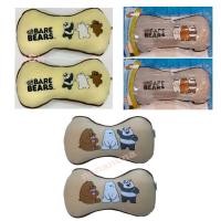 ราคา หมอนรองคอ ทรงกระดูก We Bare Bears ลิขสิทธิ์แท้ สามหมีจอมป่วน (ราคา2ชิ้น) (23403026179)