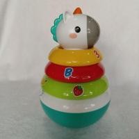 ราคา ห่วงเรียงซ้อน ตุ๊กตาล้มลุก ยูนิคอร์น Huile Toys (26634678051)