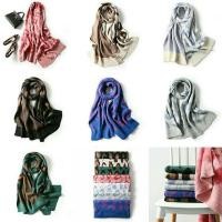 ราคา KOKLO.CO ผ้าพันคอไหมพรมวูล ลายเสือ (1802279706)