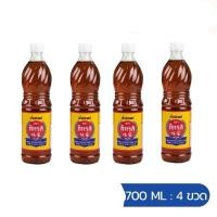 ราคา น้ำปลาแท้ รสทิพ 700 มล. แพ็ค 4 ขวด (43501352780)