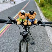 ราคา Anti-lost จราจรตํารวจหมีจักรยานตกแต่ง c 防款 HYBRID MINI TATTOO MINI PARTY PARTY Store น่ารักน่ารัก电动车 摩 公仔挂件 TX120301 (54802518327)