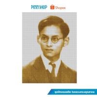 ราคา PINN ครอสติช ชุดปักครอสติช ในหลวง ร.9 ทรงชุดสากล R9-01 (16024480191)