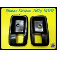 ราคา เบ้ารองมือเปิดใน สีดำ ( L-H ) - Nissan Datsun 120y B310 Inner Handle Door Surround Black Set 2Pcs. (14879486528)