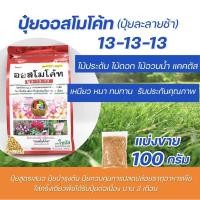 ราคา ออสโมโค้ท (Osmocote) สูตร 13-13-13 สารอาหารปุ๋ยละลายช้า สูตร 3 เดือน ขนาด 100 กรัม ออสโมโค้ด ออสโมโคด (11941305264)