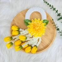 ราคา พวงมาลัย มาลัยดอกเบญจมาศ พวงมาลัยดอกไม้ประดิษฐ์ พวงมาลัยวันแม่ วันพ่อ ไหว้พระ ทำบุญ แก้บน (27886705021)