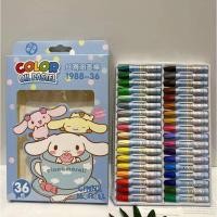 ราคา 2024 Sanrio Kuromi Cinnamoroll ดินสอสีน้ํามัน สีพาสเทล 12/36 สี สีพาสเทล สีขาว สําหรับวาดภาพ เครื่องเขียน โรงเรียน ของขวัญวันเด็ก (23462553997)