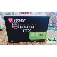 ราคา มีส่วนลด​ 100​ บาท​ #VGA (การ์ดแสดงผล) MSI GT1030 AERO ITX 2G OC (1123792904)