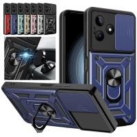 ราคา [ REALME C61 / C63 ] CASING ARMOR TRANSFORMER RING STAND SLIDE CAMERA (46750313714)