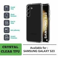 ราคา Samsung Galaxy S23 Crystal Clear Liquid Case Cover เคสซิลิโคน Softcase โปร่งใส (41874556800)