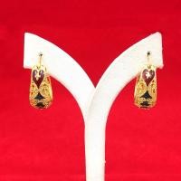 ราคา ต่างหูห่วงลายสุโขทัยลงยา ต่างหูแฟชั่น ต่างหูทอง ทองไมครอน ทองชุบ ทองปลอม ต่างหูชุดไทย ทองโคลนนิ่ง ทอง งานลงยา (9367039370)