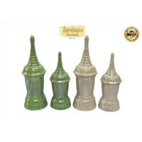 ราคา โกศ โกศใส่กระดูก #โกศเซรามิค โกศมุก โกษฐ์ ใส่กระดูก โกศใส่อัฐิ โกศที่ใส่กระดูก (5441600646)