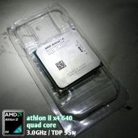 ราคา Amd Athlon II X4 640 CPU 3.0GHz 95W AM3 Quad Core (18907314516)